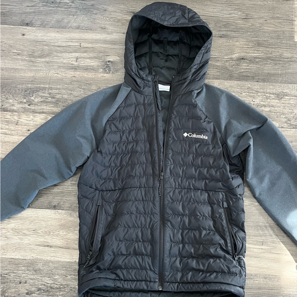 Black Columbia men’s coat medium